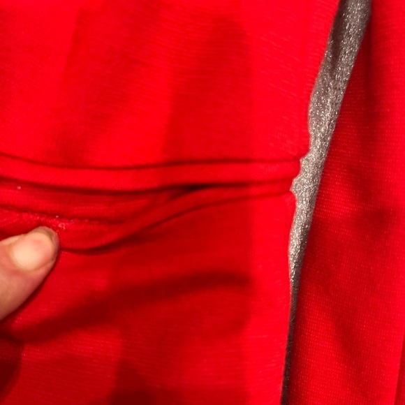 [S]Kenneth Cole Select Women's Red Blazer One Button Lined Career Preppy NWOT - Picture 4 of 12